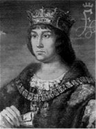 "Fernando el Cat�lico" painted by Juan Antonio Morales