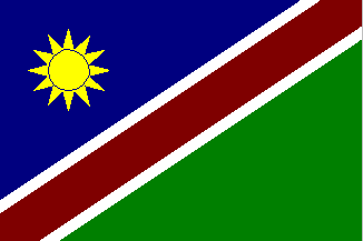 [flag of Namibia]