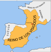 Pulse para ver el Reino Visigodo con capital en Toulouse (anterior a 507)