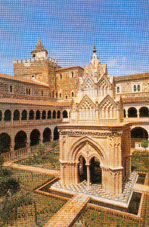 Claustre mudejar de Sta. Maria de Guadalupe.