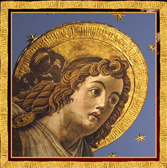 Frescos de la Catedral de Val�ncia, El cap�tol m�s important de les pintures del presbiteri de la Catedral de Val�ncia s'obri el 1472 quan de la m� del bisbe-cardenal Roderic de Borja van arribar des d'It�lia a la capital del Regne i a la seua Catedral els pintors mestre Francesco Pagano, de  N�pols, mestre Paolo di San Leocadio, de Reggio, i el mestre Riquart. No �s dif�cil  pensar a este respecte que el bisbe Borja, coneixedor dels desastres produ�ts per l'incendi  de 1469, aix� com de les adversitats ocorregudes amb Nicol�s Florentino i amb Pere Rexat i la resta, prove�ra una soluci� des d'It�lia i, per aix�, concertara la vinguda dels tres pintors especialitzats en la pintura al fresc.
