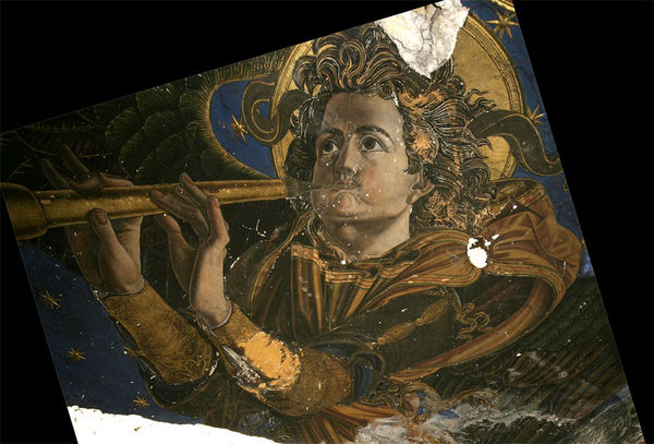 Frescos de la Catedral de Val&egrave;ncia.