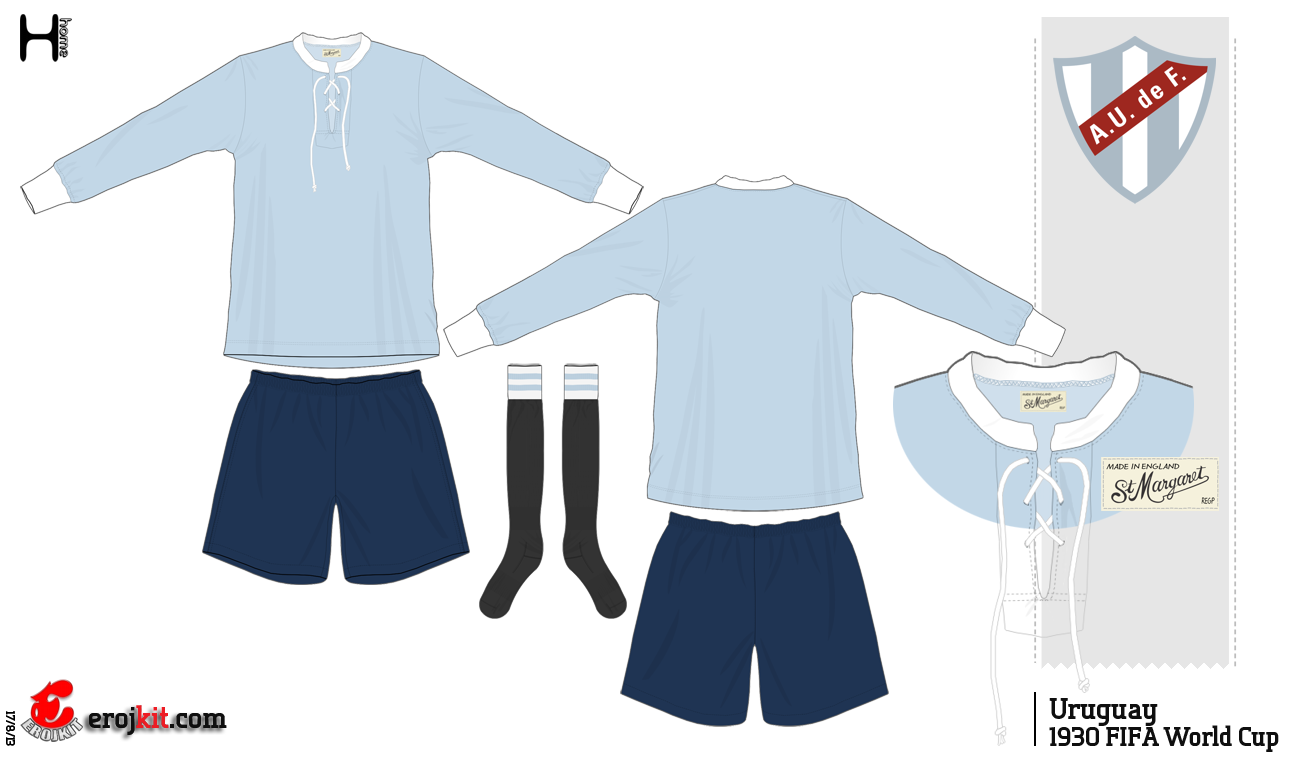 Uniforme Uruguai 1930