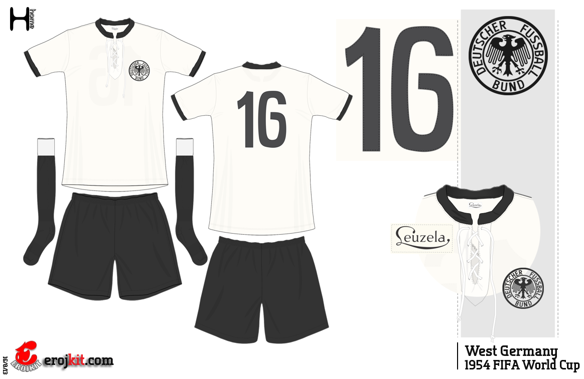 Uniforme Alemanha Ocidental 1954