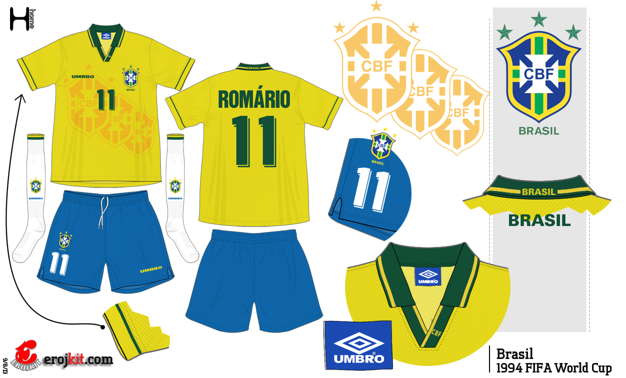 Uniforme Brasil 1994