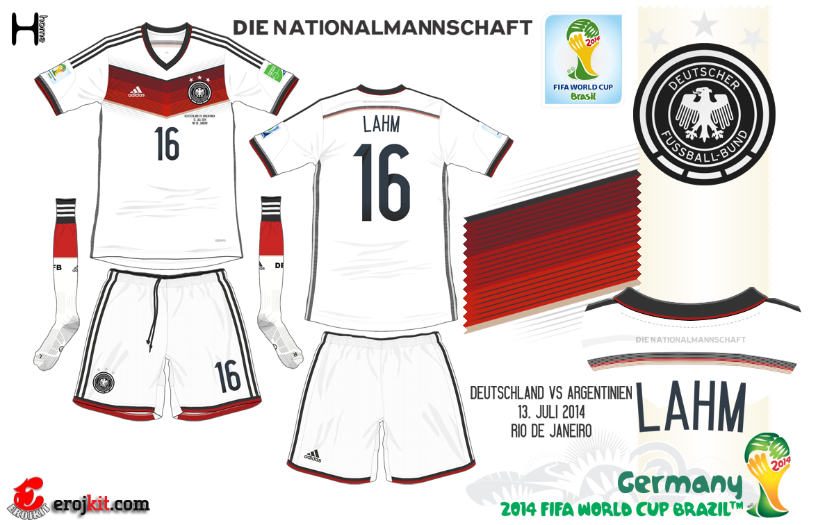 Uniforme Alemanha 2014