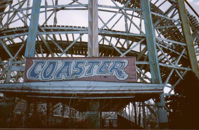 The entrance to the once proud Coaster