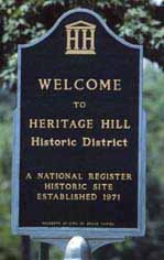Heritage Hill sign