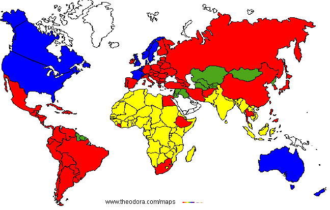 World before the First World War, map of political systems