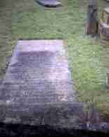 The grave of William Scott in St. Columbs Cathedral in Derry.