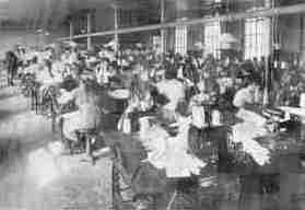 This is a photograph of the City factory circa 1919.