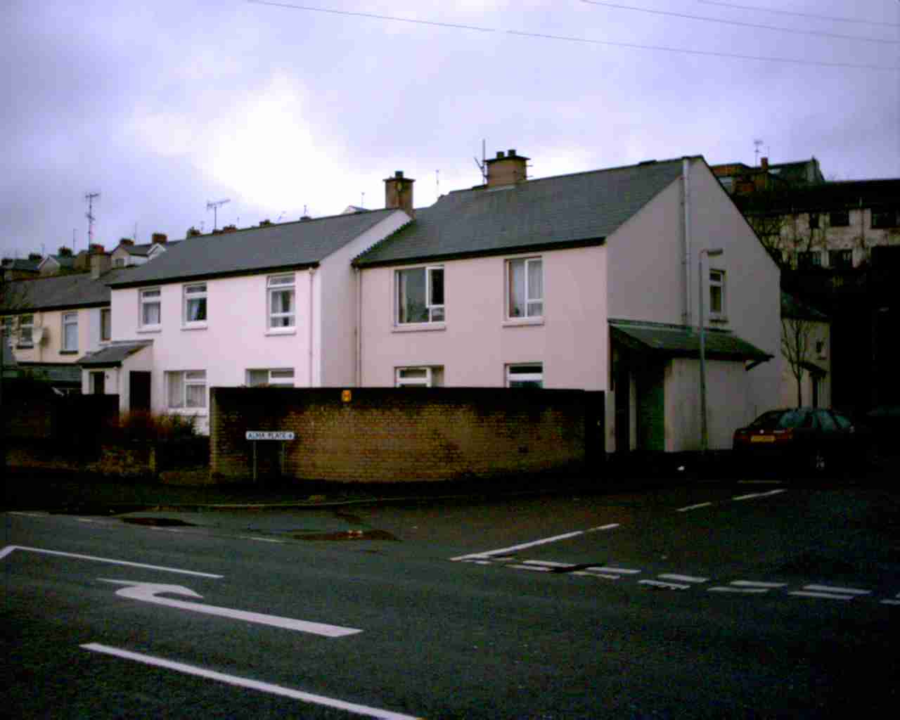 This is the site of the former shirt factory belonging to William Burns &Co. It is now occupied by housing developement.