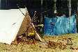 Wedge tent. Copyright  Jenny Baker.