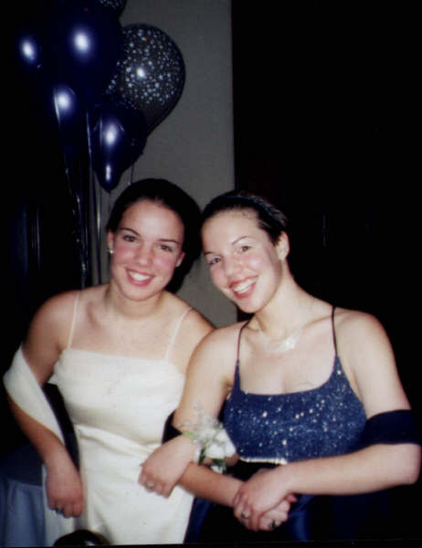 Me and Becca at the 2001 Junior Prom!