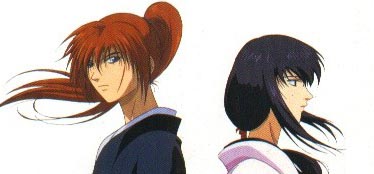 Himura Kenshin and Yukishiro Tomoe