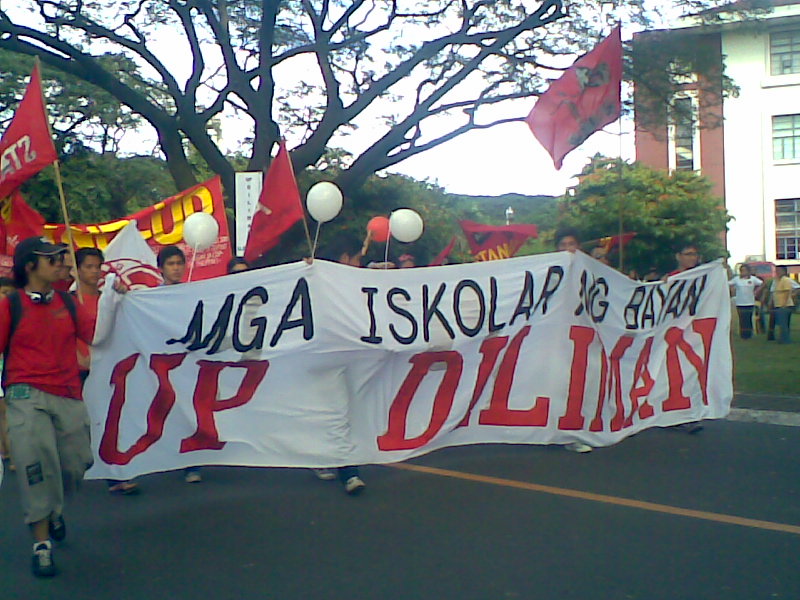 Stand UP protesters