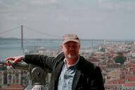 Magnus in Lisbon, Portugal. April 2000