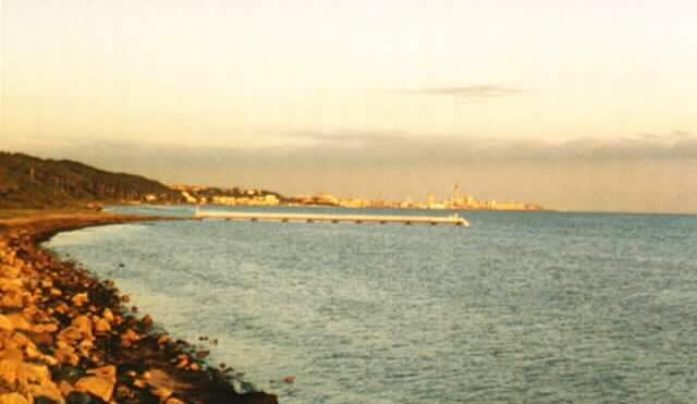 View over Helsingborg from my place in Hittarp.
