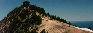 Fire Tower at the Peak of Garfield Peak