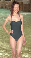 Shirley Yeung in water