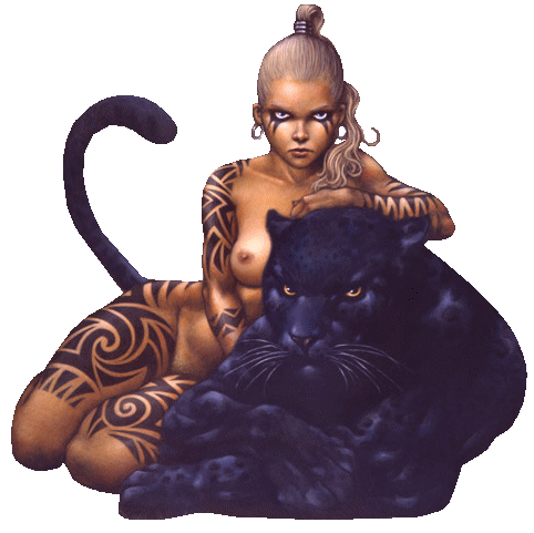 Mulher tatuada