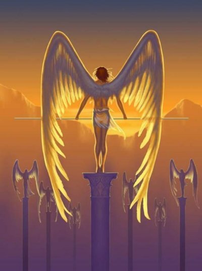Anjo no pedestal