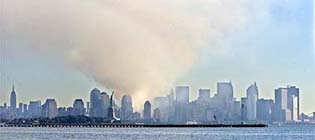 Nova York envolvida pela fuma�a
