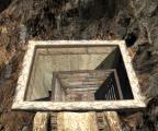 Mine cart up close