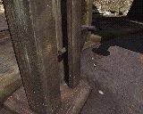 Track and stopper up close