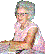 Mom in her Kitchen 1995