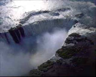 vista a�rea de las Cataratas del Iguaz�