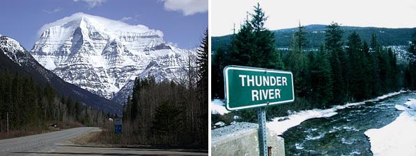 Vuoriston�kymi� (Rocky Mountains, British Columbia 10.4.03)