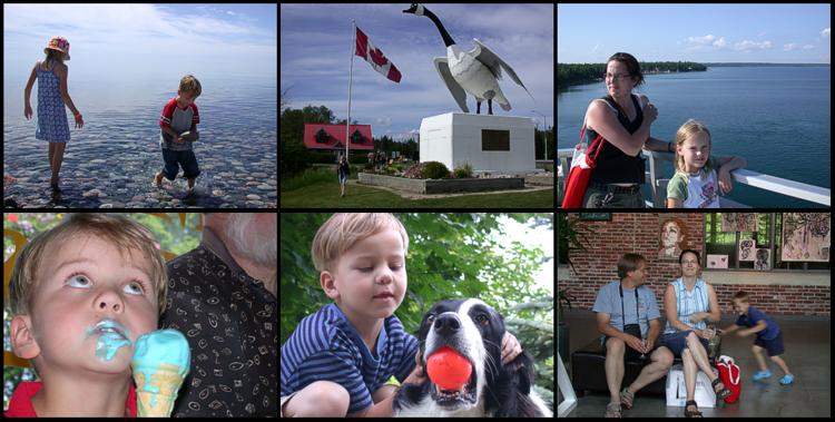 Matkalla Ontariossa: Lake Superior, Wawa, Lake Huron, taivaallinen tuutti, Willow-koira ja Steam Whistle -panimo Torontossa. 12.-17.7.-06