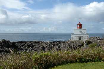 Ucluelet'in majakka, Ucluelet, British Columbia 18.4.-04