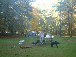 Our camp site