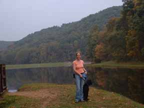 Hiking around the lake