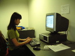 RMIT Bundoora campus - Postgrad room - 8/2002