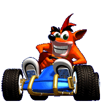 Crash from 'Crash Team Racing'
