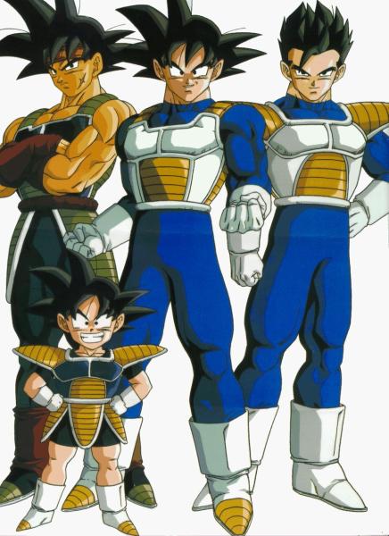 Just the Saiyans