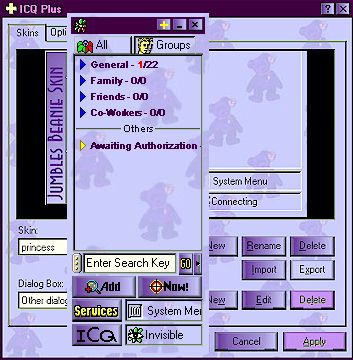 Jumbles "Princess" Beanie ICQ Skin