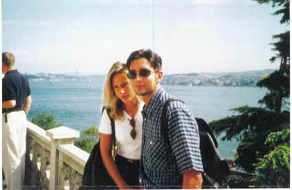 Alex & Suse im Topkapi-Palast Istanbul