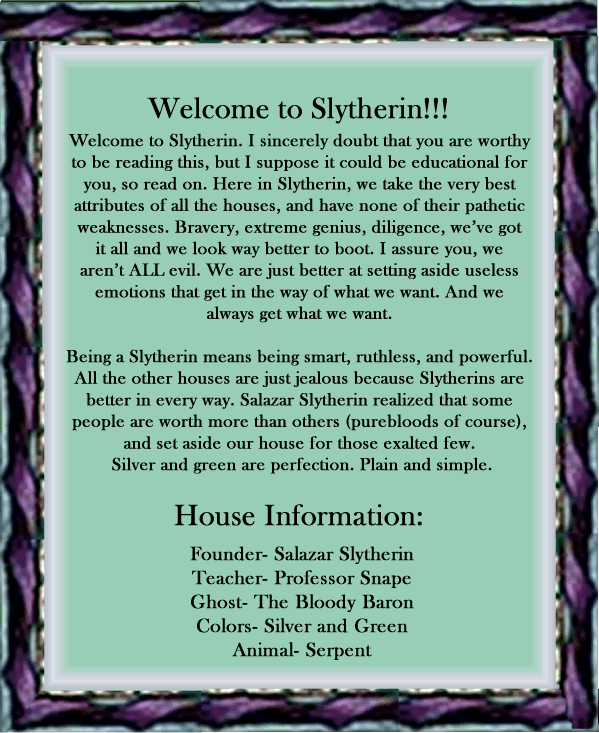 Slytherin Commonroom