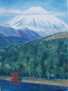 Mt. Fuji painting