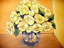 painting of Yellow Roses