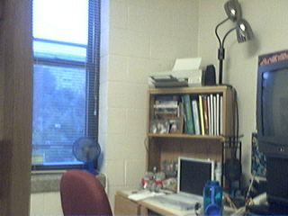 my roommate's side if the room