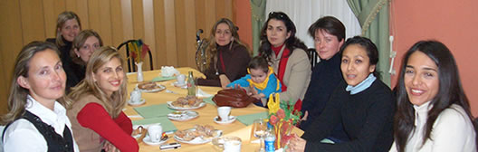 Primera reunion en el local del Grupo de Empresa