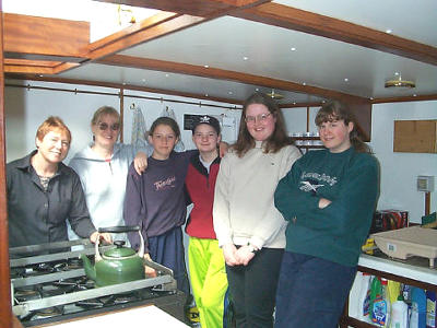 in the galley