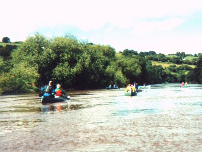 canoeing