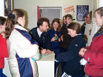 Police visit