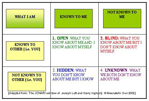 Johari assessment image